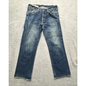 Abercrombie & Fitch Jeans Mens 31x32 Blue Denim Kilburn Low Rise Boot Cut